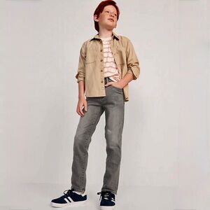 Old Navy Slim 360° Stretch Jeans for Boys in Gray Size 10 New Without Tags